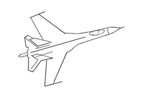 Fighter Jet Drawing | Free download on ClipArtMag