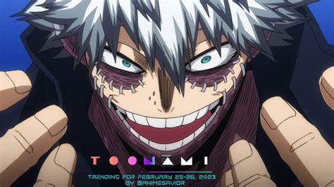 Toonami Trending Rundown for February 25-26, 2023 - Toonami Squad