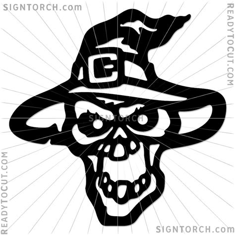 Halloween Ghoul DXF SVG Cut Files for CNC Plasma, Router, Laser, Waterjet, Vinyl Cutter