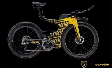 You Might Want the Cervélo P5X Lamborghini Edition Triathlon Bicycle