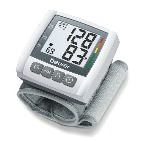 Beurer Wrist Blood Pressure Monitor, Fully Automatic Accurate Readings, Adjustable Wrist Cuff ...