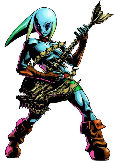 Zora Link & Guitar of Waves - Characters & Art - The Legend of Zelda ...