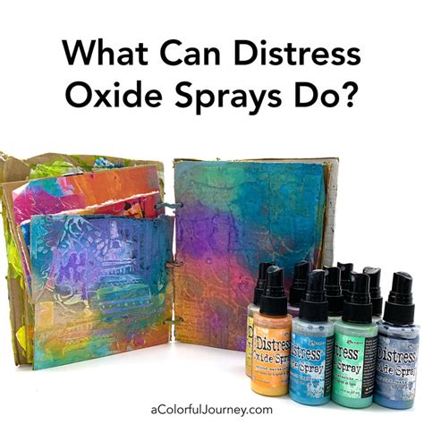 What Can Distress Oxide Spray Do? - Carolyn Dube