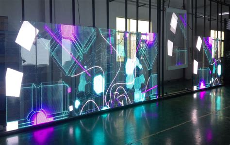 Transparent LED Screen,Transparent Glass Display - CONCRE | Led video wall, Transparent screen ...