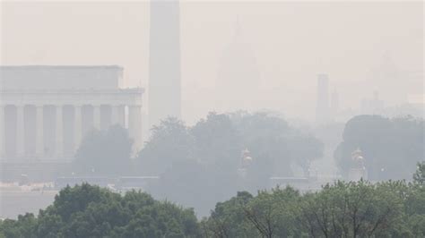 'I can taste the air': Canadian wildfire spreads hazardous haze in the ...