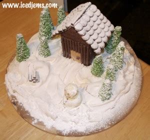 Edible Snow Scene – Iced Jems