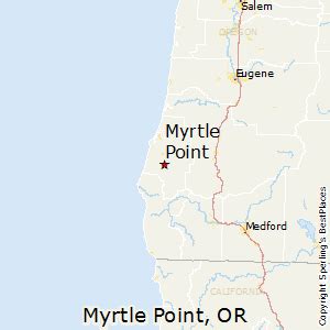 Myrtle Point Oregon Map - Candra Vittoria