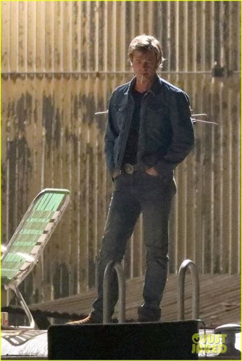 Brad Pitt Films on Top of an RV for 'Once Upon a Time in Hollywood'!: Photo 4170330 | Brad Pitt ...