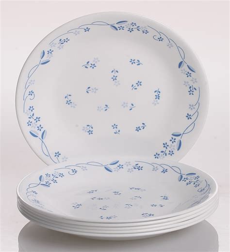 Buy Corelle Livingware Vitrelle Glass Plate - Set of 6 Online - Opalware Plates - Dining & Bar ...
