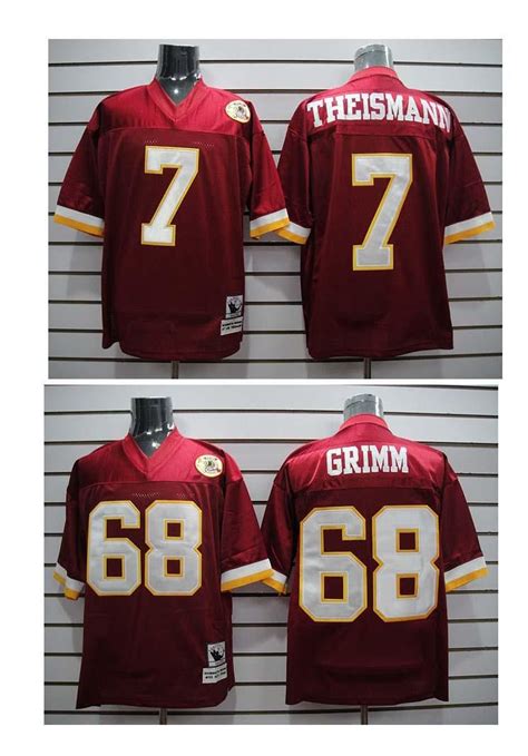 2020 NFL Jerseys Washington Redskins Jerseys 68 Russ Grimm 7 Joe ...