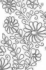 Printable Traditional Mexican Embroidery Patterns sketch template