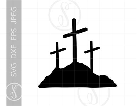 Calvary Crosses Svg Cross Clipart Calvary Crosses Etsy | The Best Porn ...