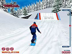 Freestyle Snowboard Game - Play online at Y8.com