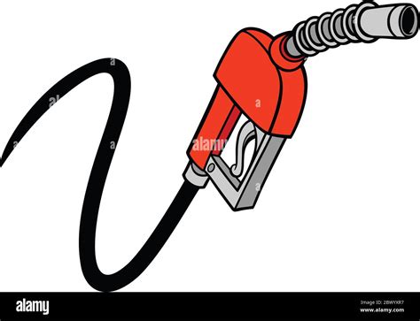 Gas Pump- An Illustration of a Gas Pump Stock Vector Image & Art - Alamy