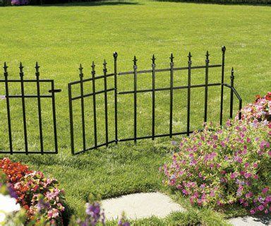 Panacea Products Classic Finial Gate, Black | Garden fence, Garden ...