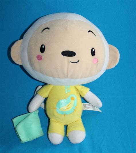 Fisher Price Ni Hao Kai Lan SLEEPYTIME HOHO MONKEY 12" Sings Talk Plush ...