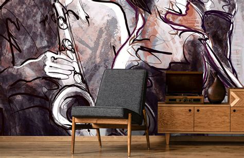 Jazz Wallpaper & Wall Murals | Wallsauce US