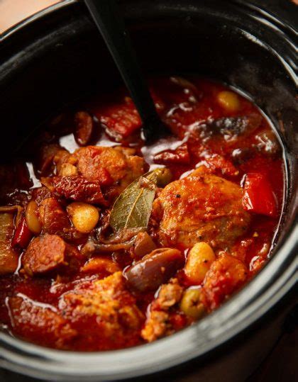 Slow Cooker Chicken and Chorizo | Don't Go Bacon My Heart