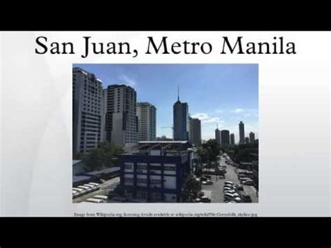 San Juan, Metro Manila - YouTube