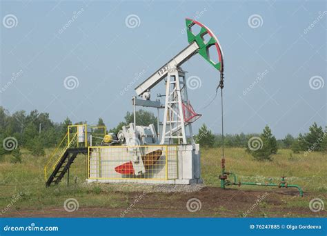 The oil pump pumps stock image. Image of diesel, conventional - 76247885