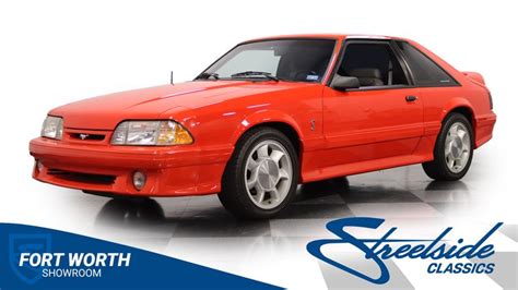 1993 Ford Mustang Cobra SVT for sale #342625 | Motorious