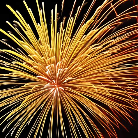 Yellow Fireworks Background Hyper Realistic and Intricate · Creative Fabrica