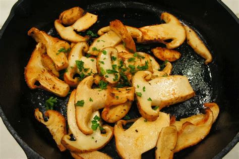 Roasted Matsutake Mushrooms