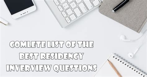 Residency Interview Questions | PREPARING TO BECOME