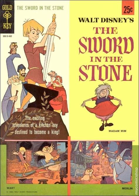 Sword in the Stone (1964 Movie Comics) comic books | Sword in the stone ...