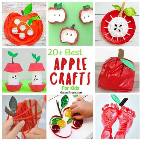 24+ Best Apple Crafts For Kids To Make - Kids Craft Room