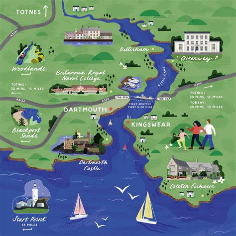 Dartmouth Map :: Behance