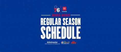 Philadelphia 76ers 2022-23 Regular Season Schedule: Important Dates and ...