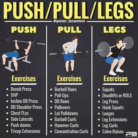 Pin by Ron D. BEAST on PRINTABLE WORKOUTS | Push pull workout, Fun workouts, Weight training ...