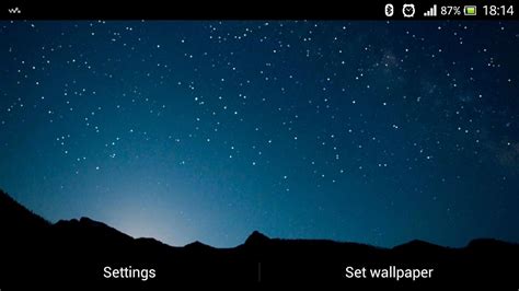 Shooting Stars Live Wallpaper APK per Android Download