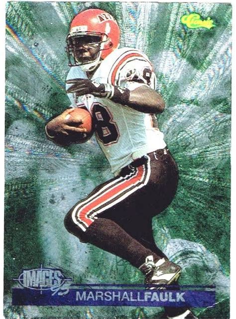 Insert Card : ROOKIE Marshall Faulk 1995 Classic Games # 39 Pre Rookie ...