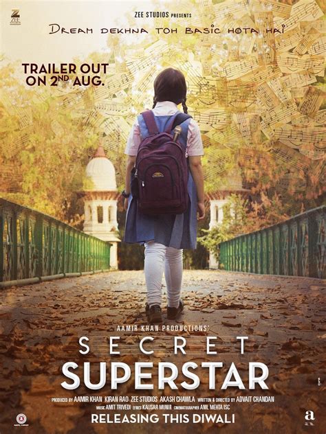 Secret Superstar new poster out: Zaira Wasim's uniform look is ...