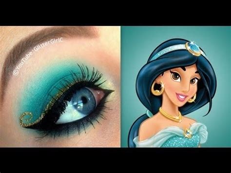 Princess Jasmine Makeup Tutorial | GlitterGirlC Video | Beautylish