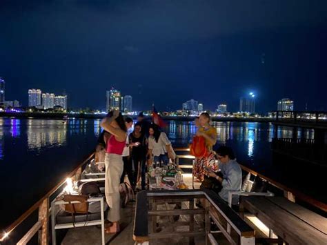 Phnom Penh: Mekong River Sunset Cruise with free flow drink | GetYourGuide