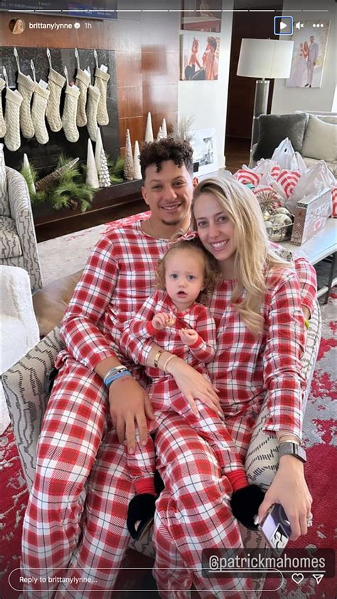 Patrick and Brittany Mahomes Celebrate Their First Christmas as a ...