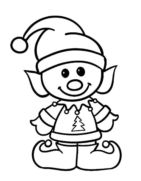 Buddy The Elf Coloring Page