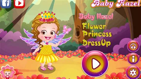 Flower Princess Dress Up Game | Fun Game Videos By Baby Hazel Games ...