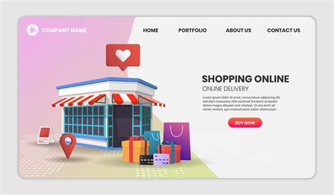 Mobile shop website template 1235301 Vector Art at Vecteezy