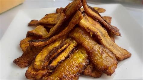 HOW TO MAKE FRIED PLANTAIN JAMAICAN STYLE - YouTube