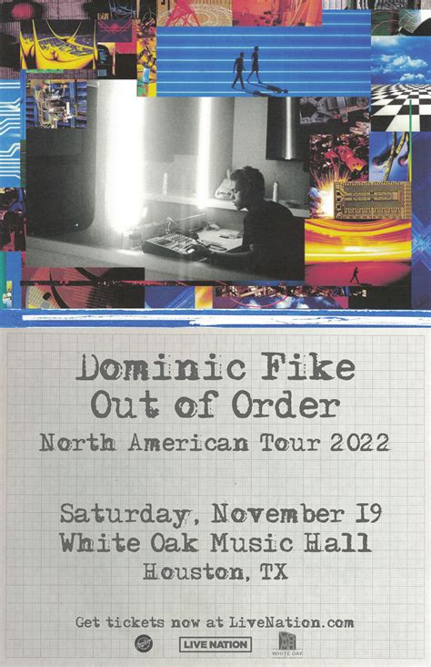 Buy Tickets to Dominic Fike: Out Of Order Tour in Houston on Nov 19, 2022