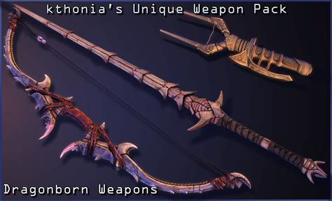 Kthonia's Unique Weapon Pack - Dragonborn Weapons - The | GameWatcher