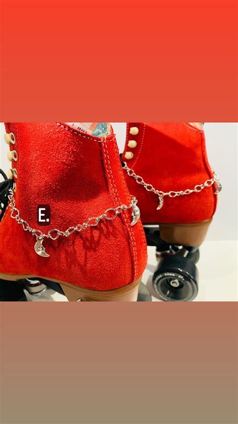 Roller Skate Accessories ... CUSTOM Skatelet ... Choose Your Own 3 Charms, Stars & Moon ...