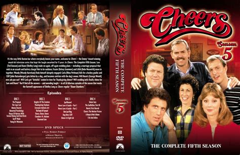 Cheers Season 5 - TV DVD Custom Covers - Cheers Season 5 - Custom :: DVD Covers