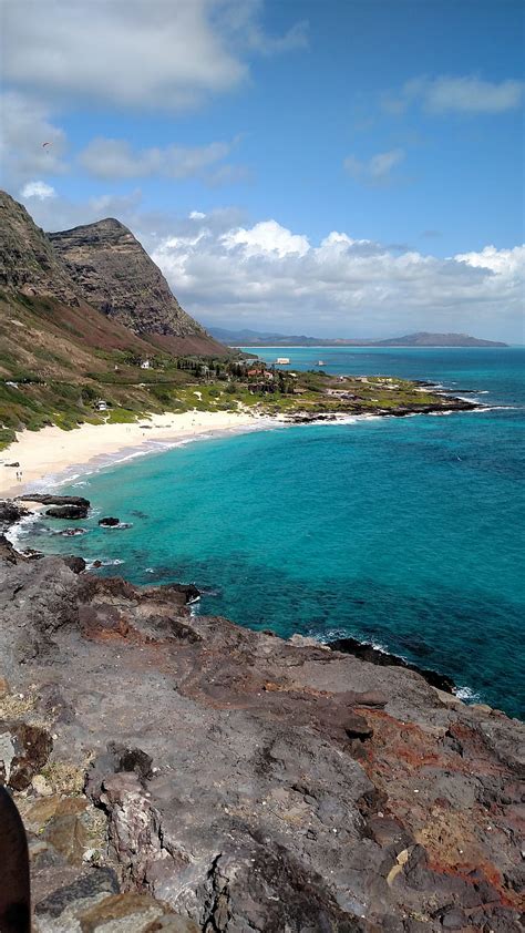 Hawaii Blue, beaches, blue waters, island view, HD phone wallpaper | Peakpx