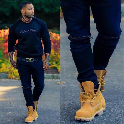 #Timberlandbootsoutfits #timberlandbootsoutfitmens | Timberland outfits men, Swag outfits men ...