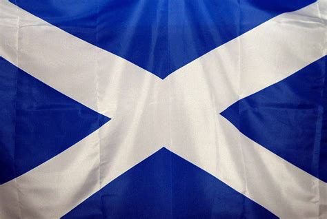 67 Not Out: Scottish Flag Seen In The Sky